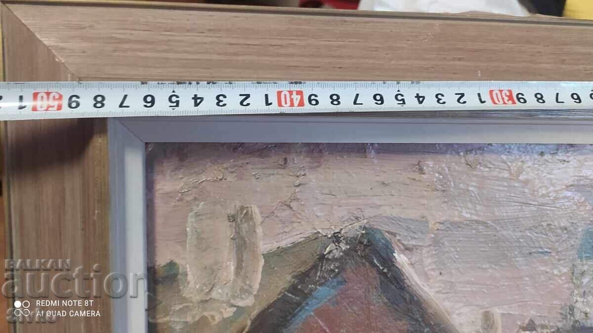 Oil painting houses in Sweden with price 29.99 BGN | € 15.33 Oil painting houses in Sweden with price 29.99 BGN | € 15.33