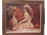 Oil painting canvas Nude