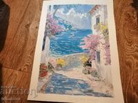 Watercolor - Sea View - 27.5 - 42 cm