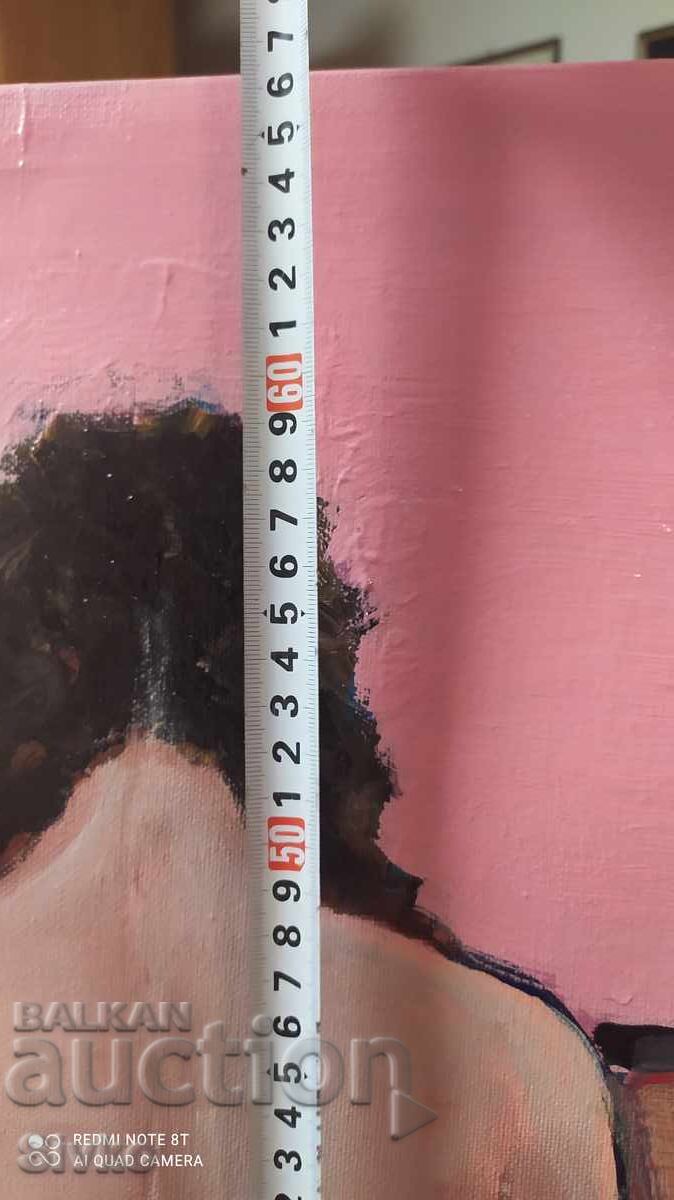 Аукцион Картина масло платно Жена Аукцион Картина масло платно Жена