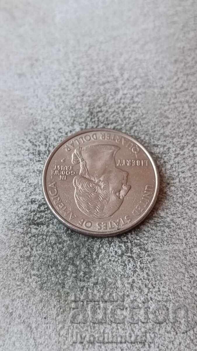 US 25 cents 2001 P Vermont with price 1.65 BGN | € 0.84 US 25 cents 2001 P Vermont with price 1.65 BGN | € 0.84