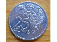 25 cents 2006 - Trinidad and Tobago