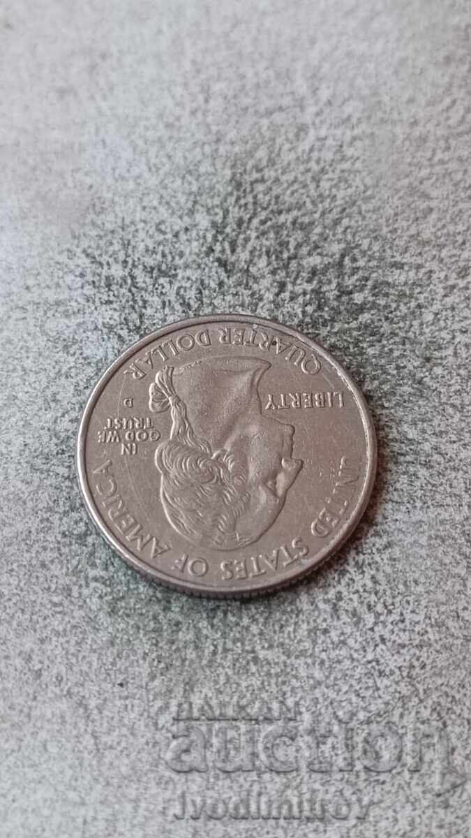USA 25 Cent 2005 D West Virginia with price 1.45 BGN | € 0.74 USA 25 Cent 2005 D West Virginia with price 1.45 BGN | € 0.74