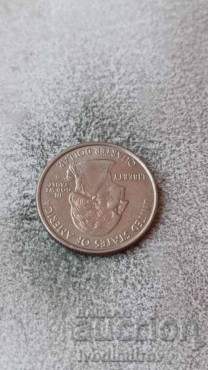 USA 25 cents 2007 D Utah with price 1.65 BGN | € 0.84 USA 25 cents 2007 D Utah with price 1.65 BGN | € 0.84