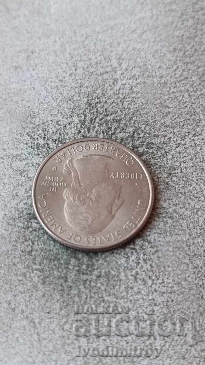 USA 25 cents 2016 P with price 2.15 BGN | € 1.10 USA 25 cents 2016 P with price 2.15 BGN | € 1.10