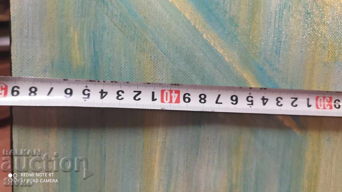 Auction  Oil painting on canvas Girl and Seagull