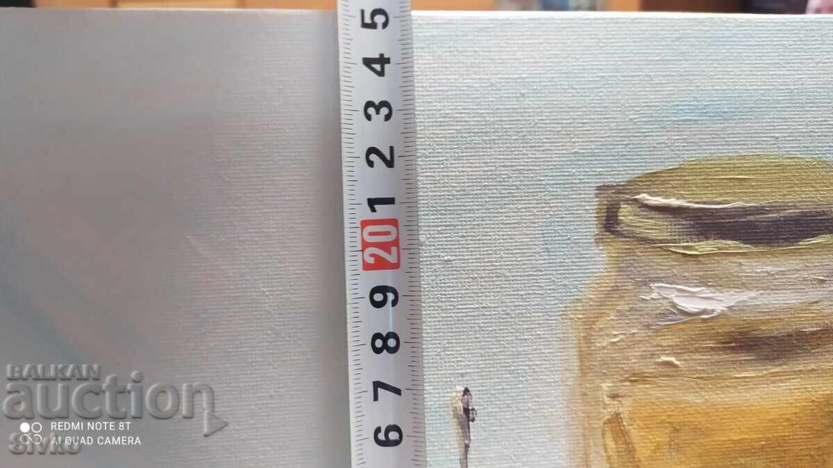 Livrarea Pictură în ulei pe pânză, miere și struguri