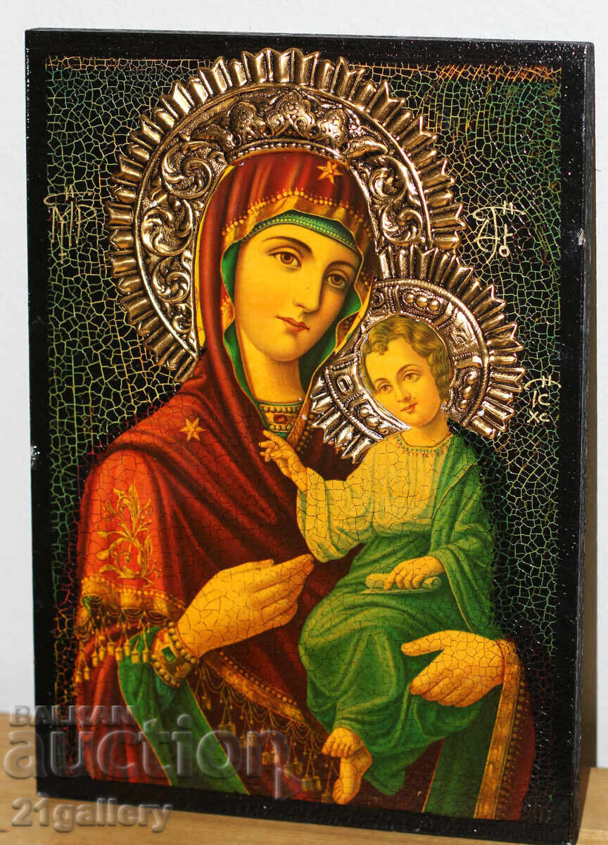 Auction  Contemporary icon of the Holy Mother of God with the Child