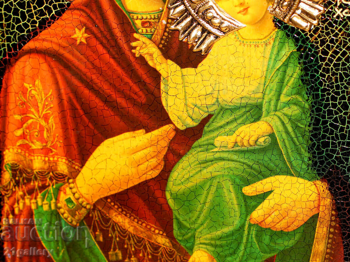 Contemporary icon of the Holy Mother of God with the Child - 7