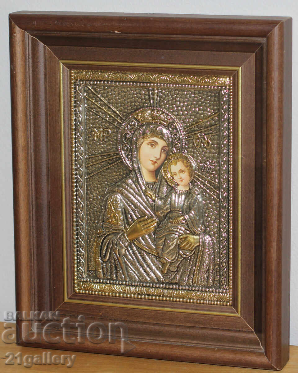 Auction Contemporary icon of the Holy Mother of God with the Child Auction Contemporary icon of the Holy Mother of God with the Child