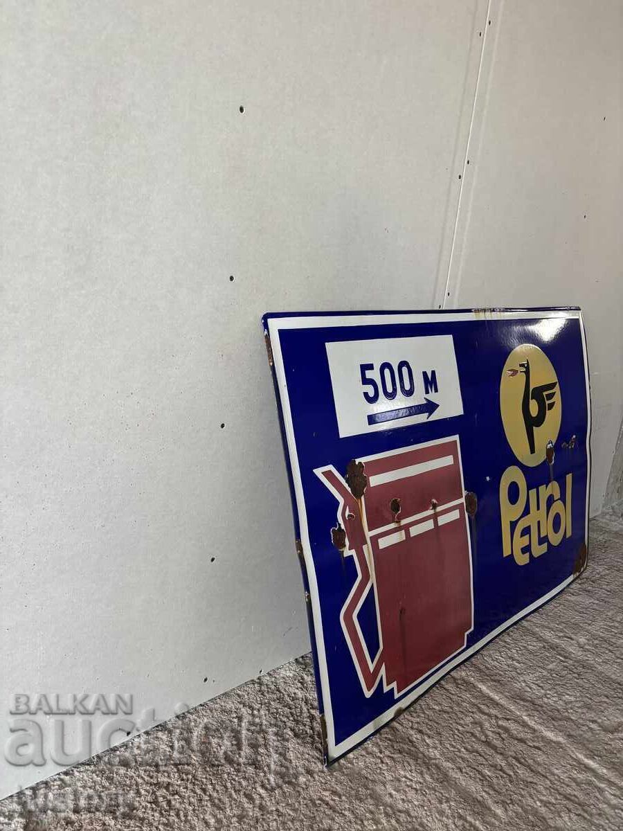 Auction Huge Enamel Sign Auction Huge Enamel Sign