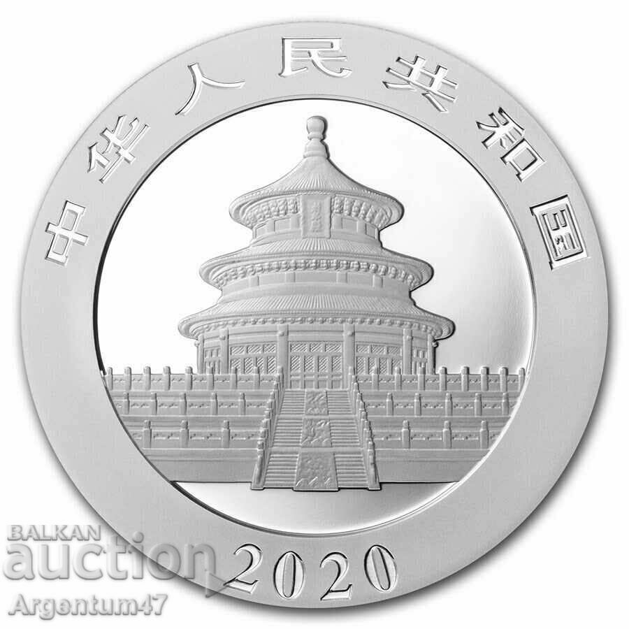 SILVER 30 Y 2020 CHINA - PANDA with price 157.99 BGN | € 80.78 SILVER 30 Y 2020 CHINA - PANDA with price 157.99 BGN | € 80.78