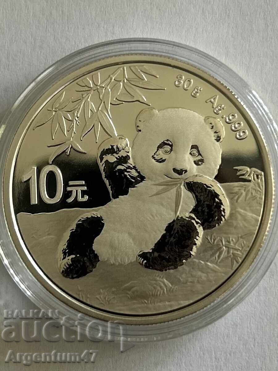 Auction SILVER 30 Y 2020 CHINA - PANDA Auction SILVER 30 Y 2020 CHINA - PANDA