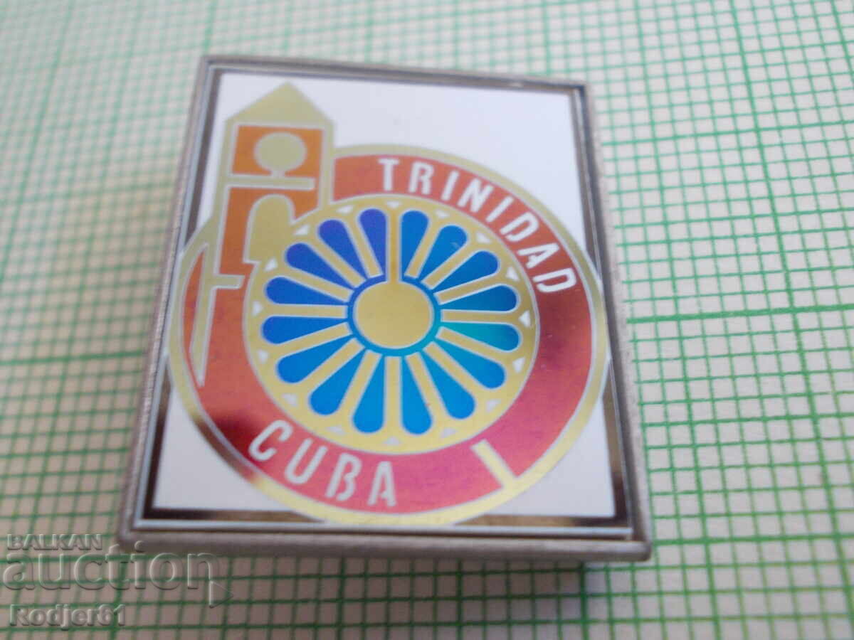 Delivery of badges - cities Cuba Trinidad Delivery of badges - cities Cuba Trinidad