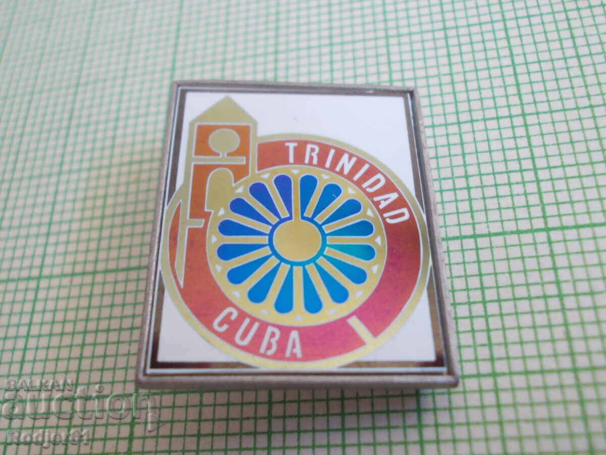 badges - cities Cuba Trinidad - 5 badges - cities Cuba Trinidad - 5