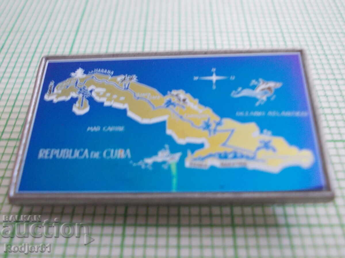 badges - countries Republic of Cuba 2 pcs with price 5.00 BGN | € 2.56 badges - countries Republic of Cuba 2 pcs with price 5.00 BGN | € 2.56