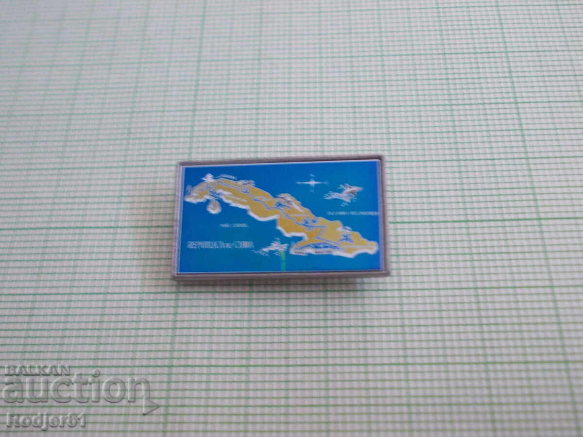 Delivery of badges - countries Republic of Cuba 2 pcs Delivery of badges - countries Republic of Cuba 2 pcs