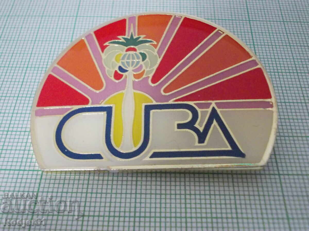 badges - countries Republic of Cuba 2 pcs badges - countries Republic of Cuba 2 pcs