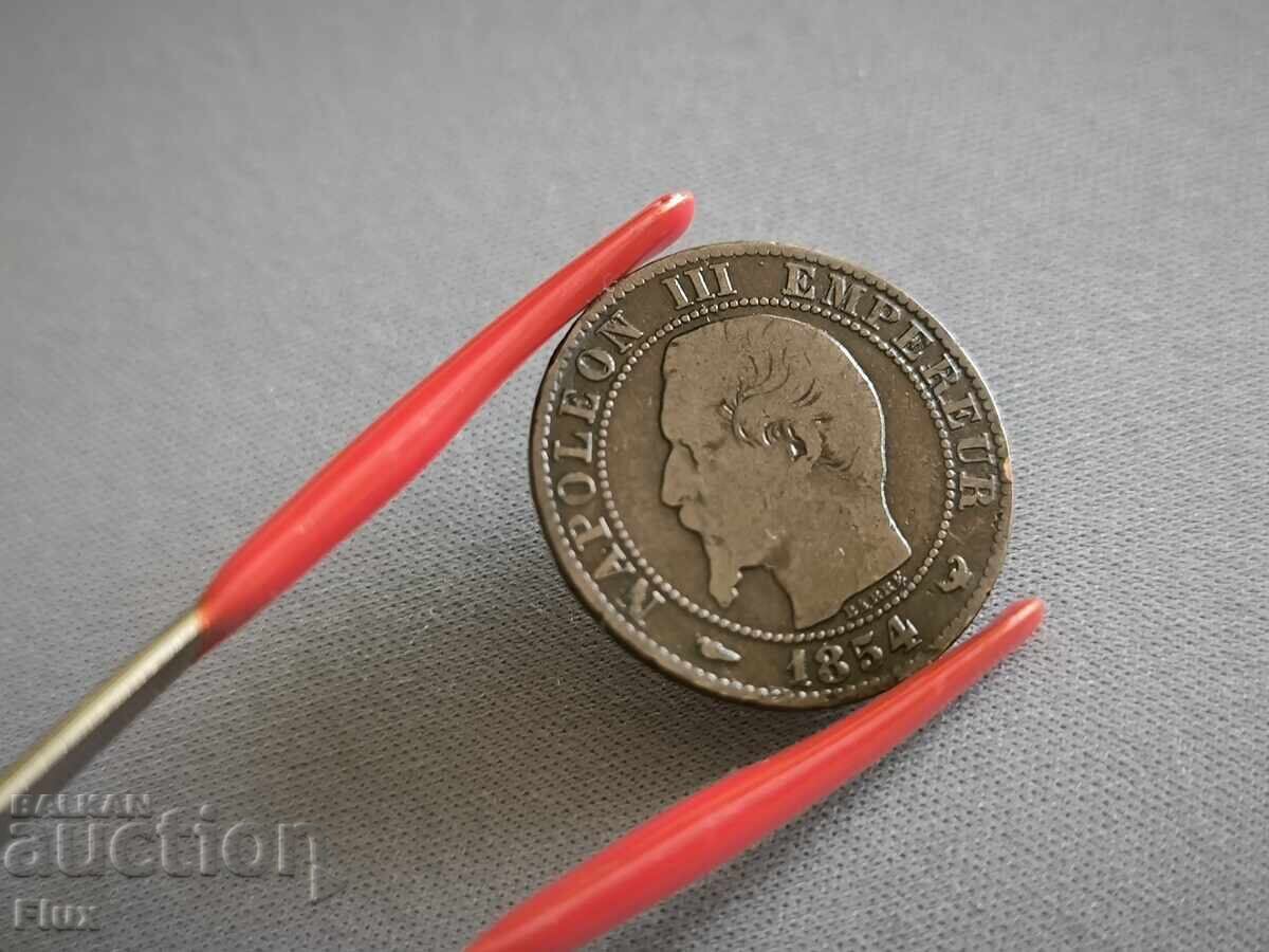 Delivery of Coin - France - 5 centimes (Napoleon III) | 1854 Delivery of Coin - France - 5 centimes (Napoleon III) | 1854