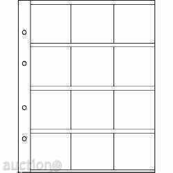 Coin sheets OPTIMA for 50x50 cards - 5 pcs/pack (999) Coin sheets OPTIMA for 50x50 cards - 5 pcs/pack (999)