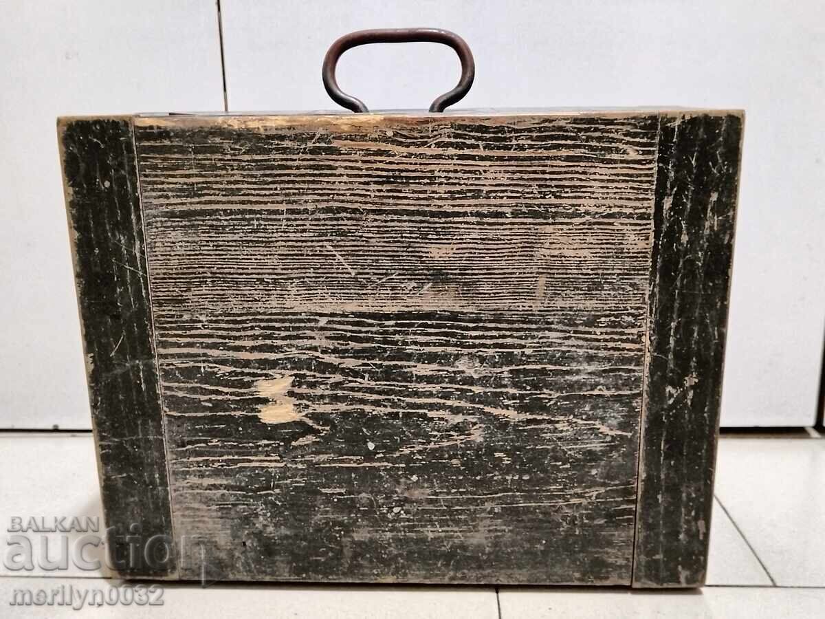 Wooden box medical cassette Wehrmacht WW1 WW2 RARE with price 129.90 BGN | € 66.42 Wooden box medical cassette Wehrmacht WW1 WW2 RARE with price 129.90 BGN | € 66.42