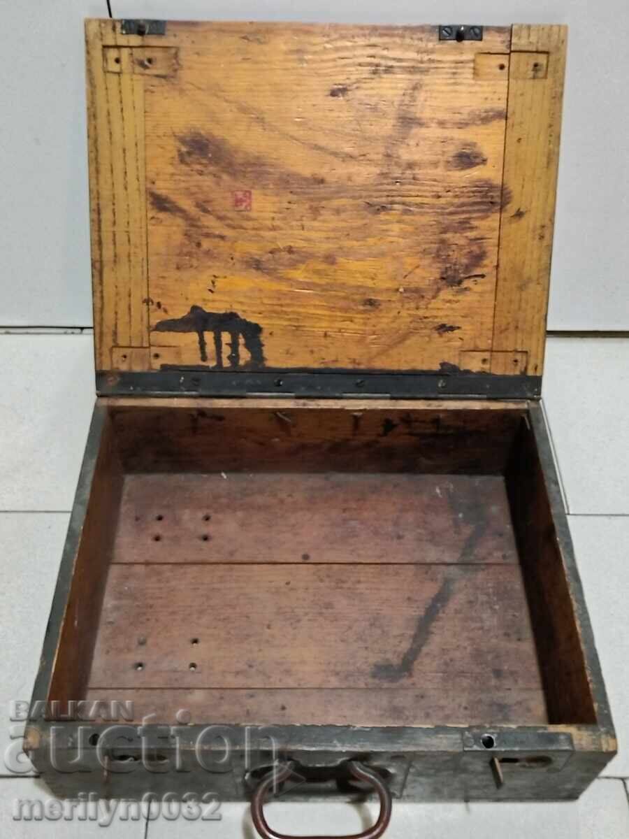 Wooden box medical cassette Wehrmacht WW1 WW2 RARE - 6 Wooden box medical cassette Wehrmacht WW1 WW2 RARE - 6