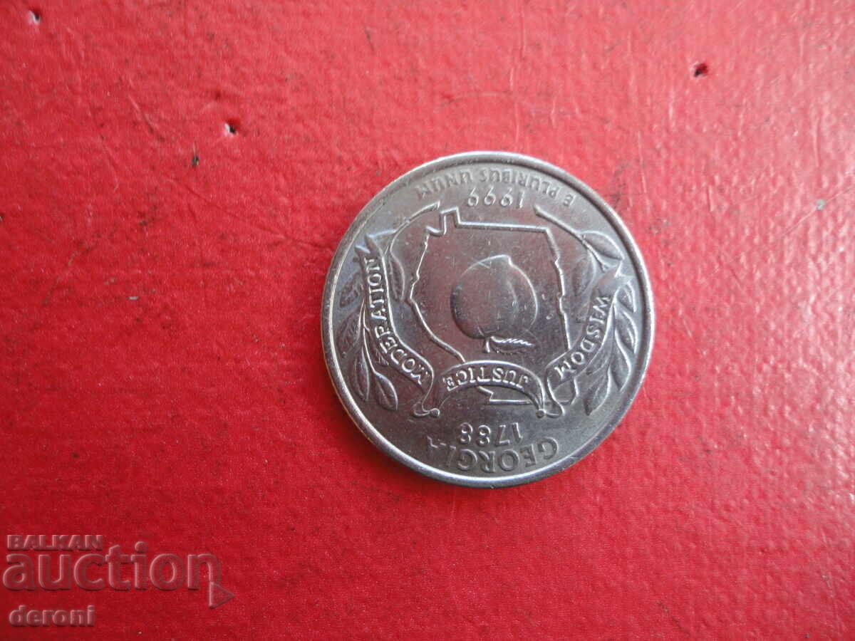 Auction  Quarter Dollar 1999 Quarter Dollar 1