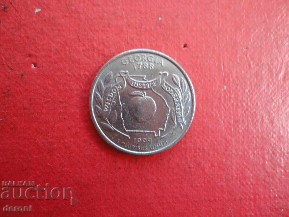 Delivery of Quarter Dollar 1999 Quarter Dollar 1