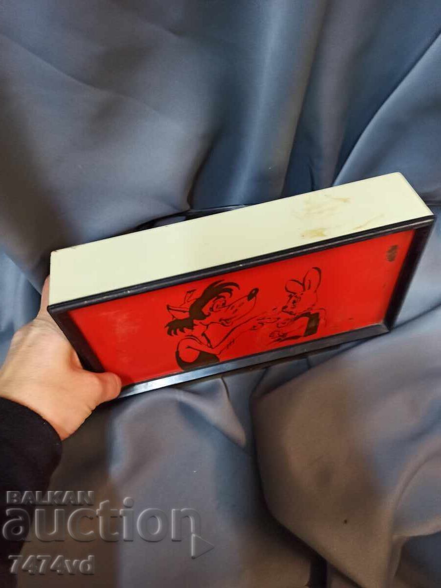 Много рядка соц. лампа- 80 те години - Ну погоди!!! с цена € 25.00 | 48.90 лв. Много рядка соц. лампа- 80 те години - Ну погоди!!! с цена € 25.00 | 48.90 лв.