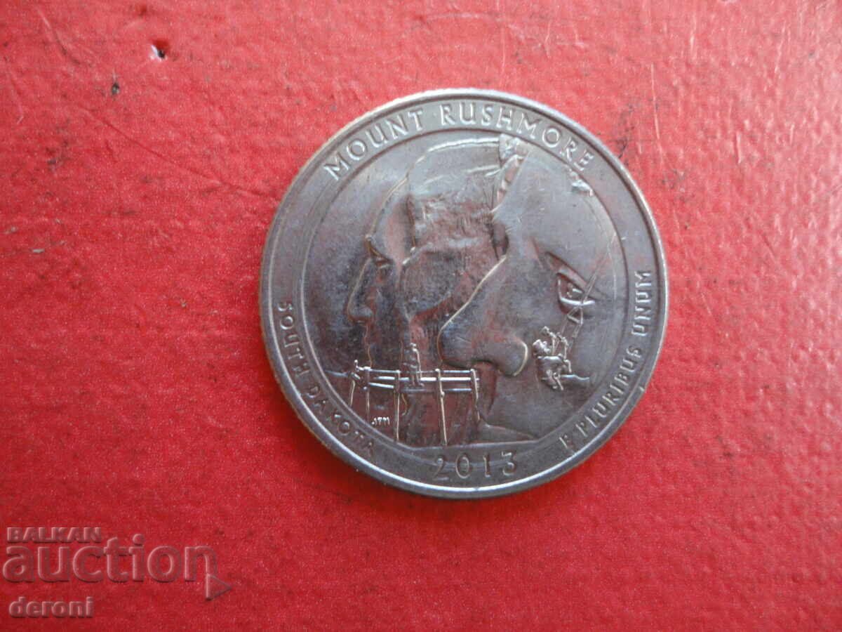 Delivery of Quarter Dollar 2013 Quarter Dollar 5 Delivery of Quarter Dollar 2013 Quarter Dollar 5