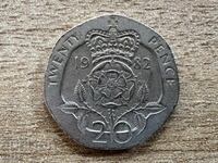 Great Britain - 20 pence (1982)