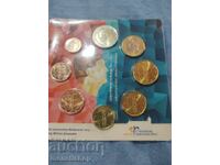 UNC- set of Euro coins 2014.