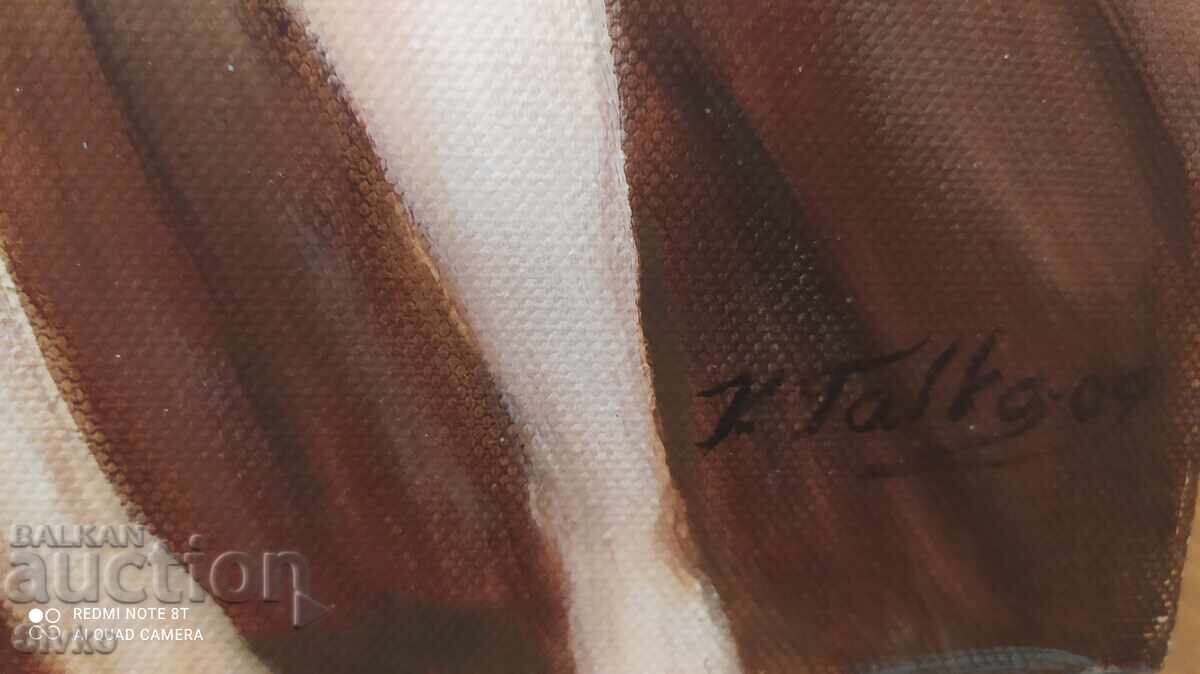 Delivery of Oil painting canvas signature The Boatwoman Delivery of Oil painting canvas signature The Boatwoman