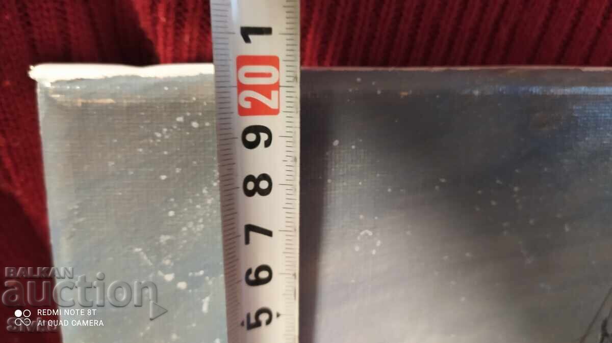 Delivery of Oil painting canvas signature stormy sea ships Delivery of Oil painting canvas signature stormy sea ships