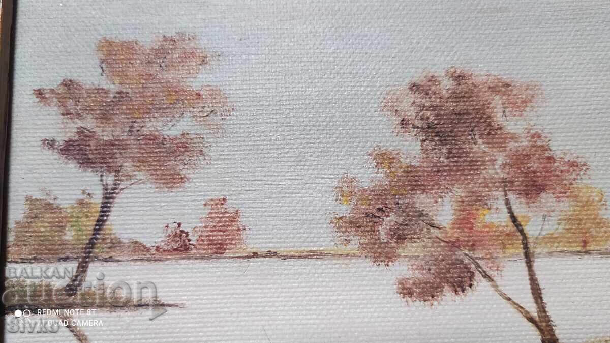 Auction Painting oil canvas landscape Auction Painting oil canvas landscape