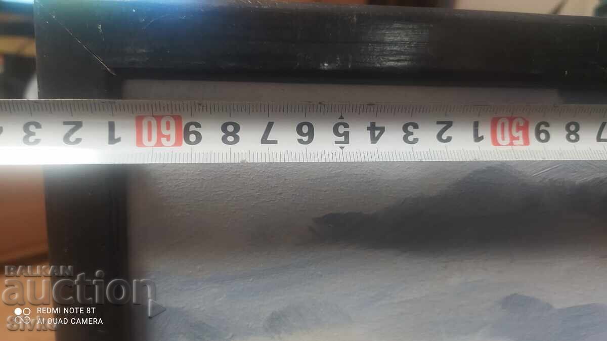 Oil painting on canvas mountain landscape with price 49.99 BGN | € 25.56 Oil painting on canvas mountain landscape with price 49.99 BGN | € 25.56