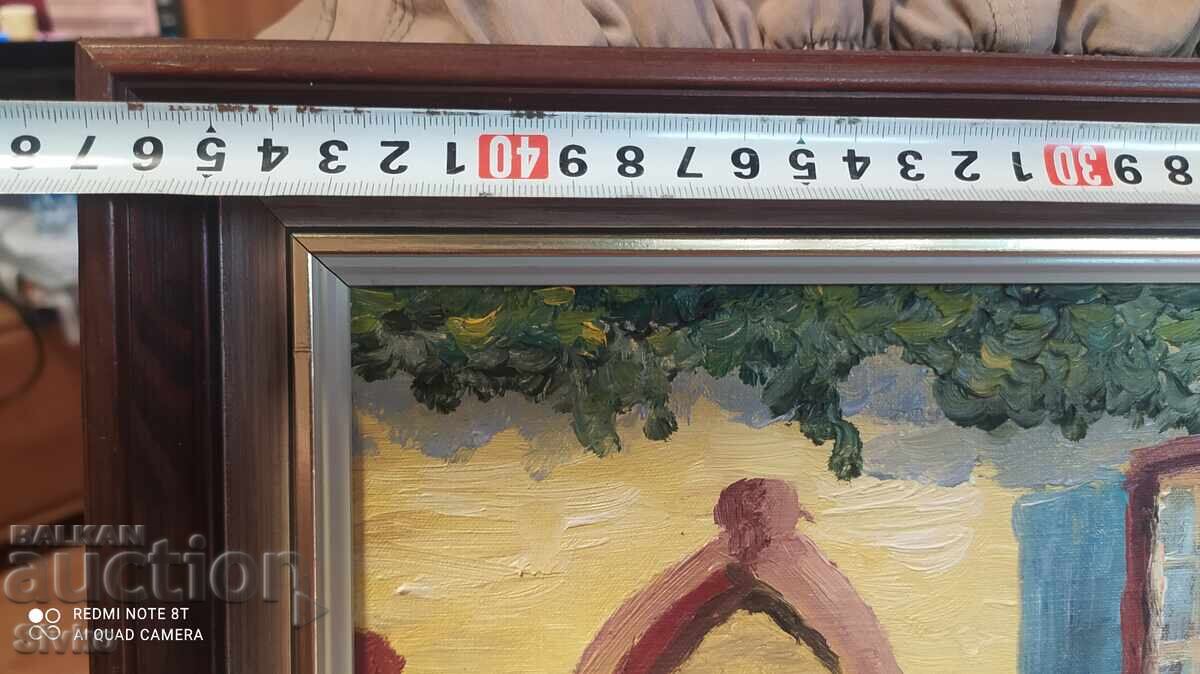 Oil painting canvas On the threshold with price 49.99 BGN | € 25.56