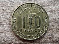 Togo - 10 francs (1957)