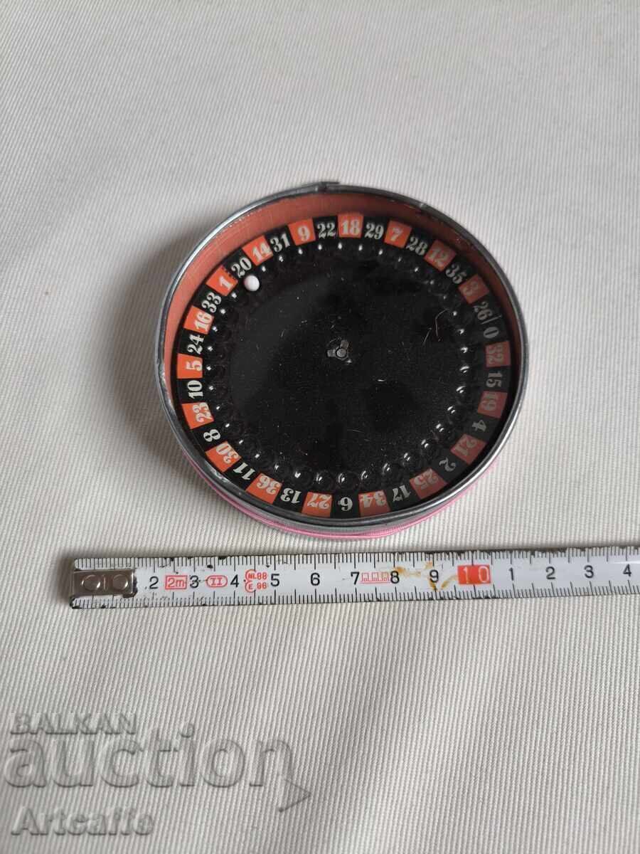 Old portable roulette game WW2 Old portable roulette game WW2