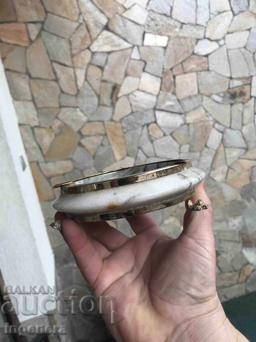 MARBLE ASHTRAY WITH SOCA MOUNTING with price 24.00 BGN | € 12.27 MARBLE ASHTRAY WITH SOCA MOUNTING with price 24.00 BGN | € 12.27