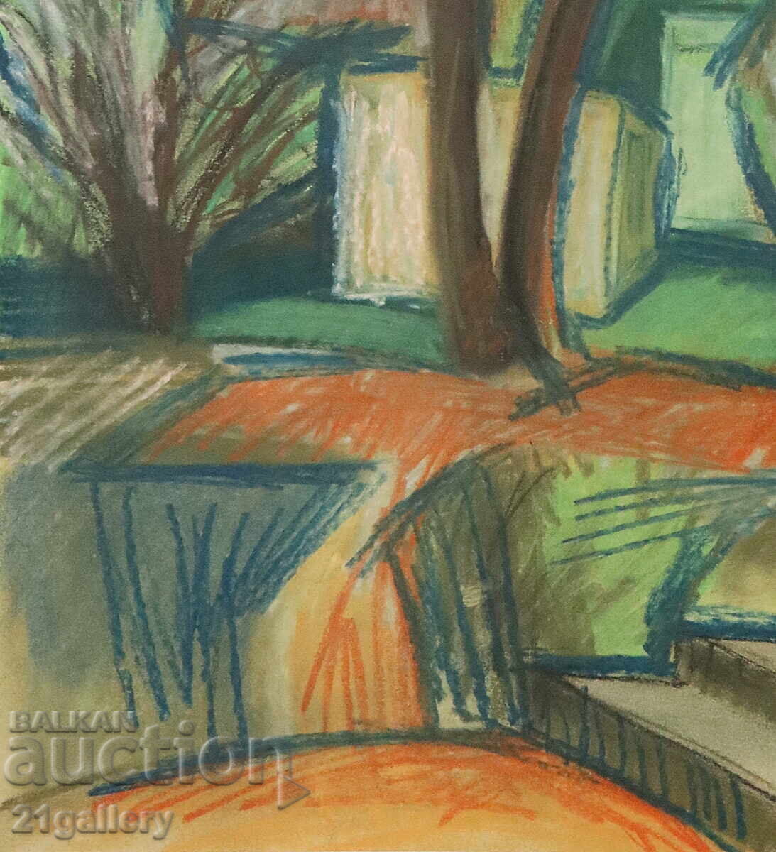 Kiril Nedyalkov (1940 – 2023) Pastel / Landscape - 5