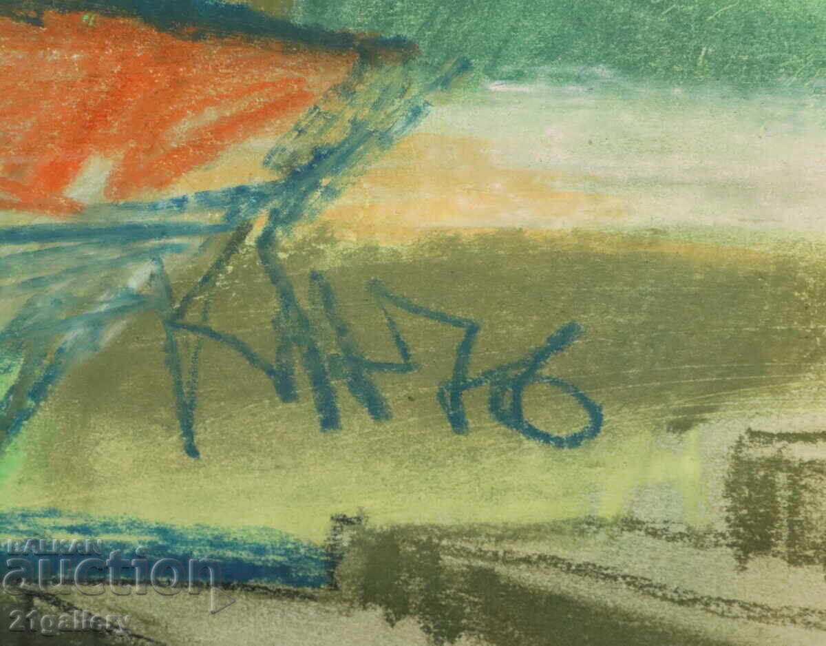 Kiril Nedyalkov (1940 – 2023) Pastel / Landscape - 6