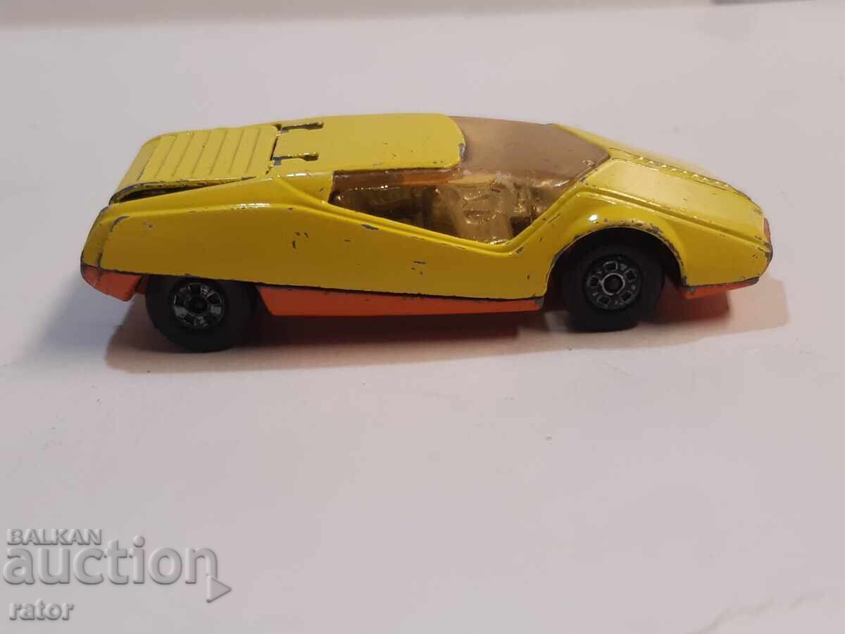 Auction Old metal carriage Matchbox England, toy Auction Old metal carriage Matchbox England, toy