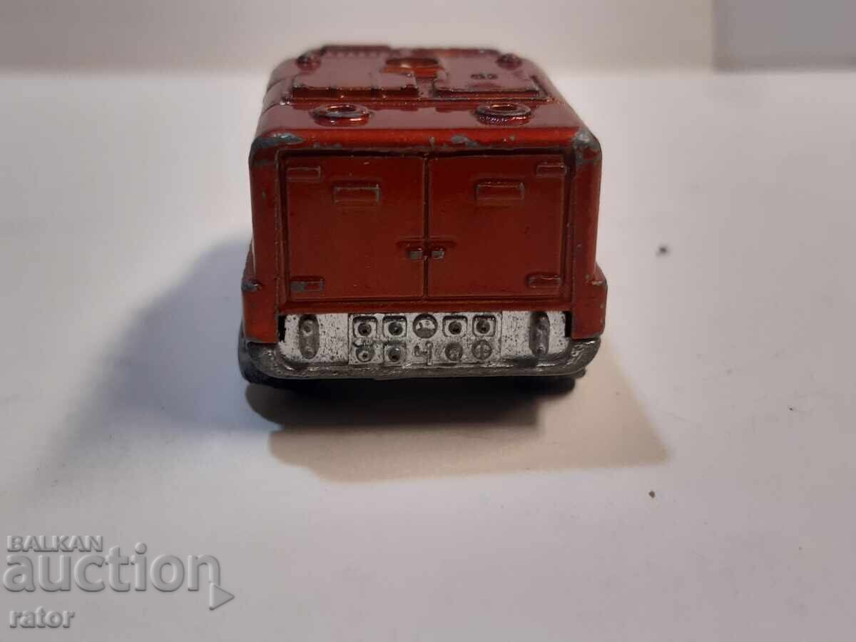 Delivery of Old metal carriage Matchbox England, toy Delivery of Old metal carriage Matchbox England, toy