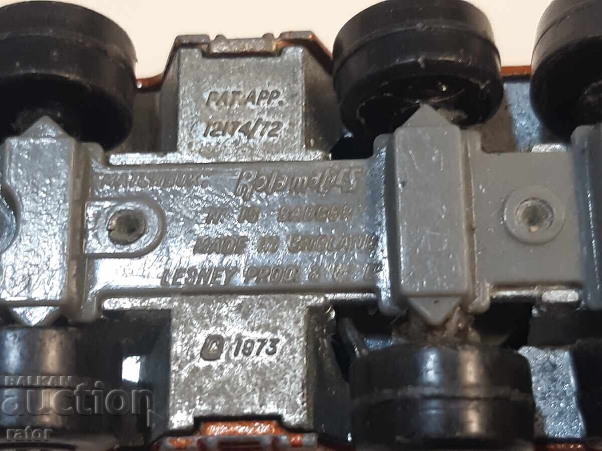 Cărucior din metal vechi Matchbox England, jucărie - 7