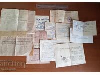 Various social documents - 11 pcs.