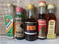 Old souvenir bottles, bottles for collection - Lot-25