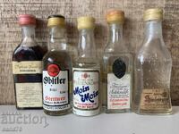 Old souvenir bottles, bottles for collection - Lot-26