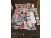 Postage stamps. USSR. Lot of 55 pieces