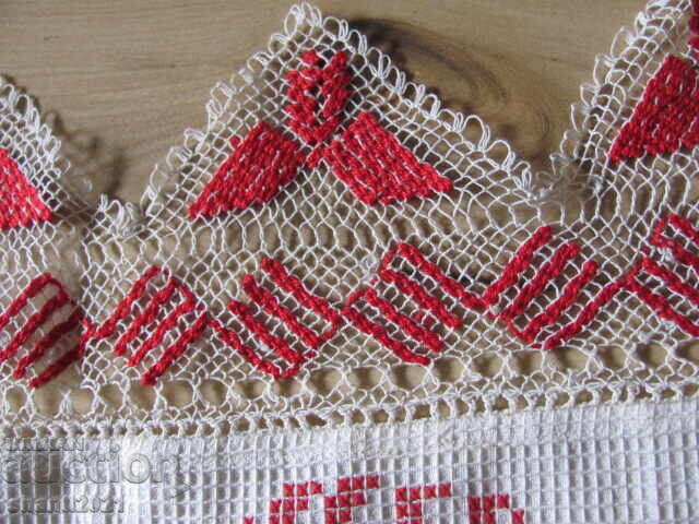 Delivery of Old towel, hand embroidery and hand knitted lace Delivery of Old towel, hand embroidery and hand knitted lace